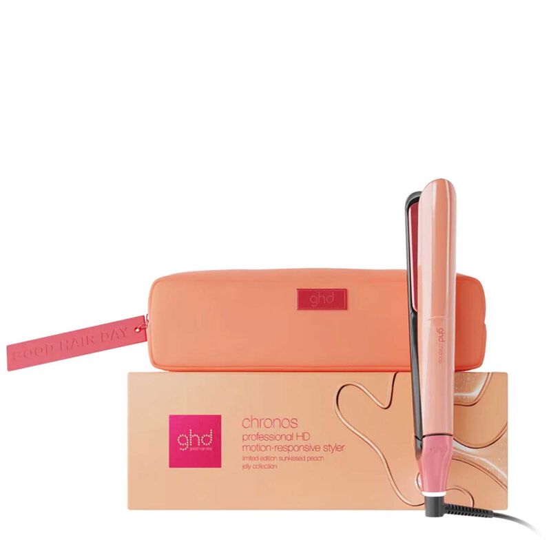 ghd Chronos Hair Straightener in Sunkissed Peach image number 0